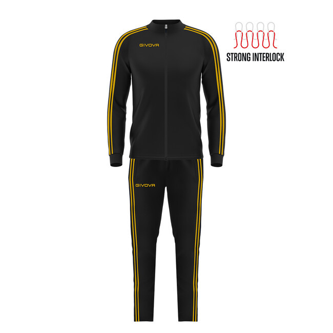 TUTA REVOLUTION SUMMER DONNA NERO/ORO Tg. 2XL
