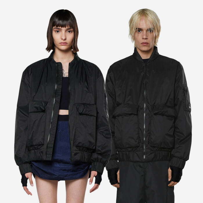 Bunda Rains Fuse Bomber Jacket 15530 Čierna
