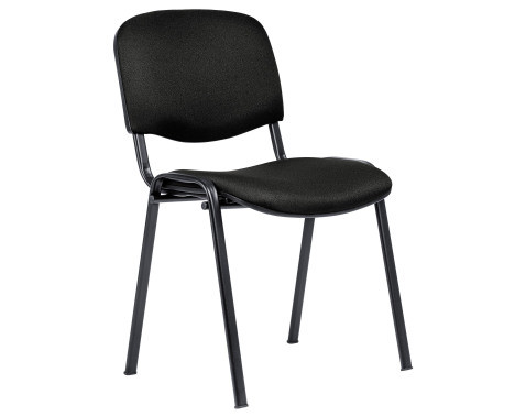 Konferenčná stolička Taurus, čierna látka%