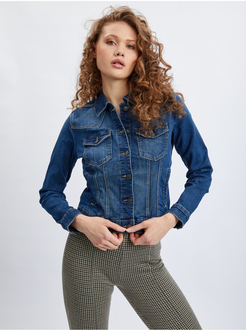 Orsay Dark blue womens denim jacket - Women