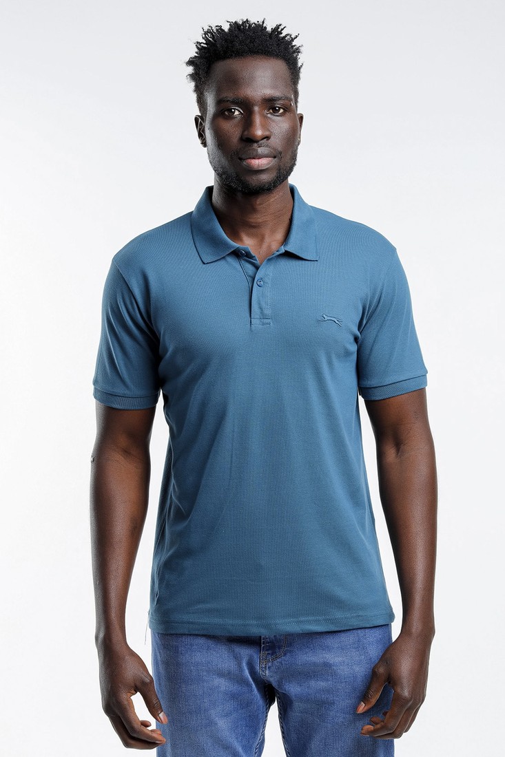 Slazenger Polo T-shirt - Blue - Regular fit