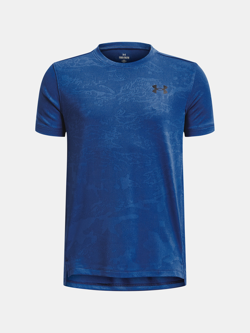Under Armour T-Shirt UA Tech Vent Jacquard SS-BLU - Boys