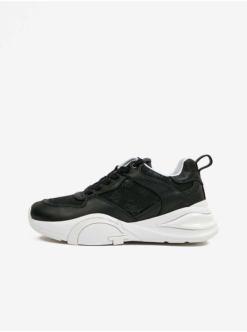 Black Guess Beast 3 Womens Sneakers - Women
