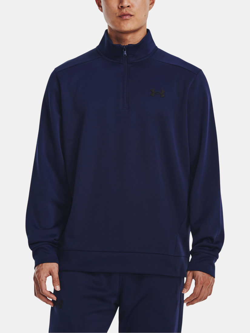 Under Armour Sweatshirt UA Armour Fleece 1/4 Zip-NVY - Men
