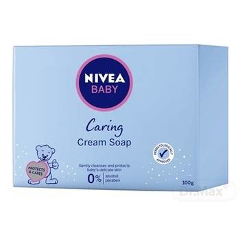 Nivea Baby  Caring  cream tuhé mydlo 100g