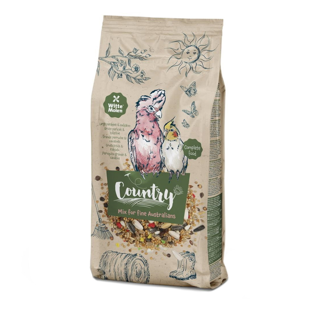 WITTE MOLEN Country Large Parakeet krmivo pre korely 2,5 kg