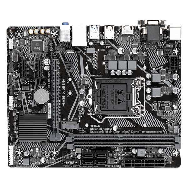 Gigabyte H410M S2H, Intel H410, LGA1200, 2xDDR4, LaN, mATX H410M S2H V2