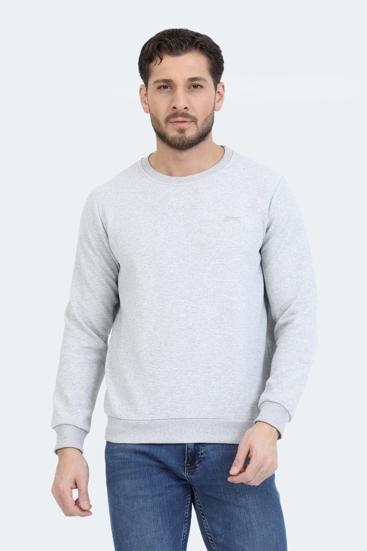 Slazenger Sports Sweatshirt - Gray - Regular fit