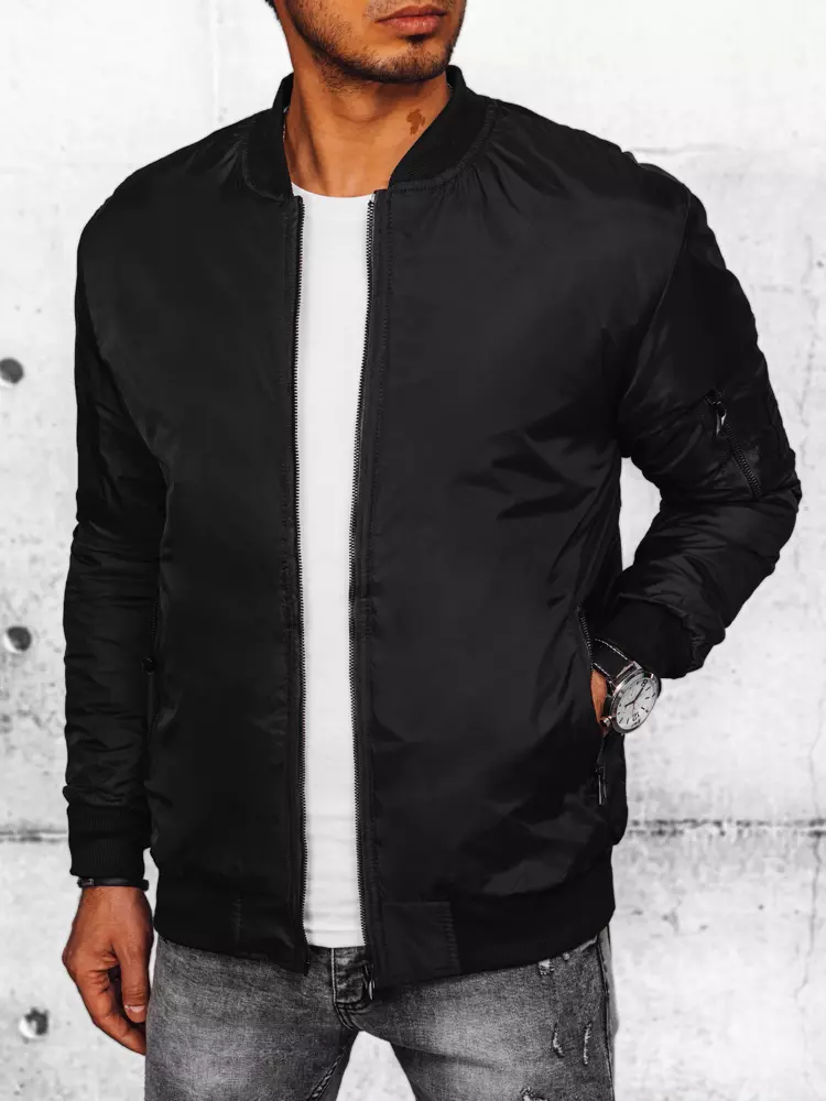 Men's bomber jacket black Dstreet