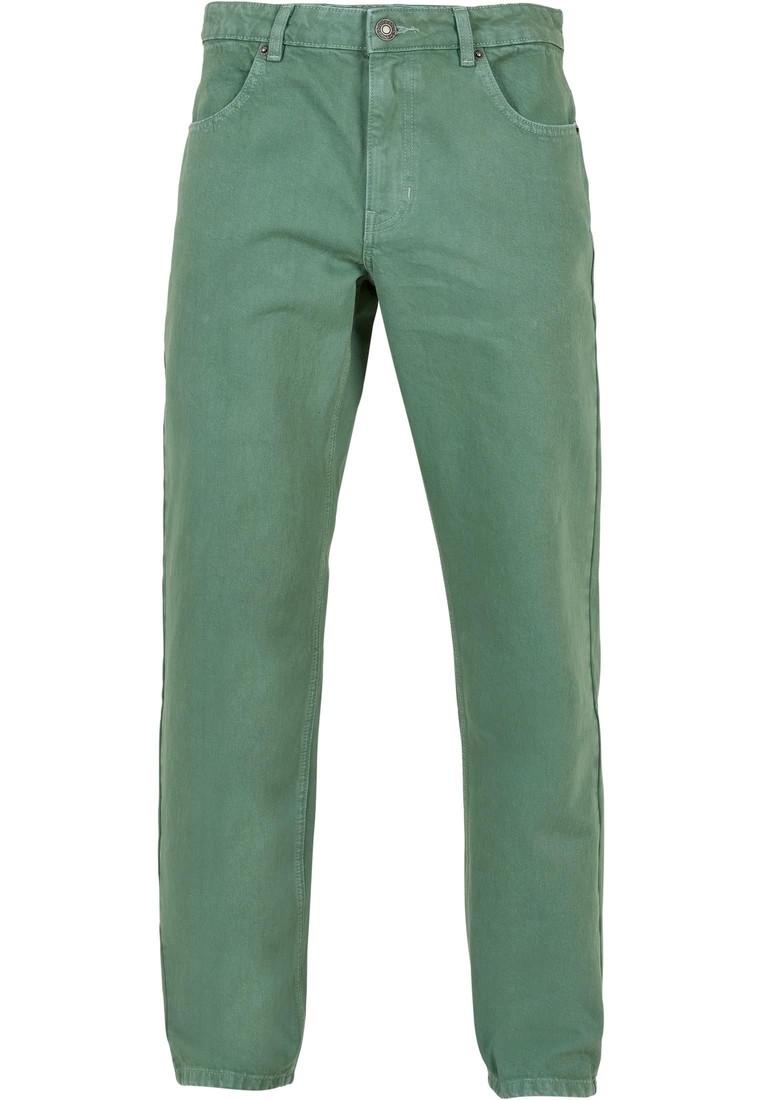 Urban Classics Colored Loose Fit Jeans leaf - 28