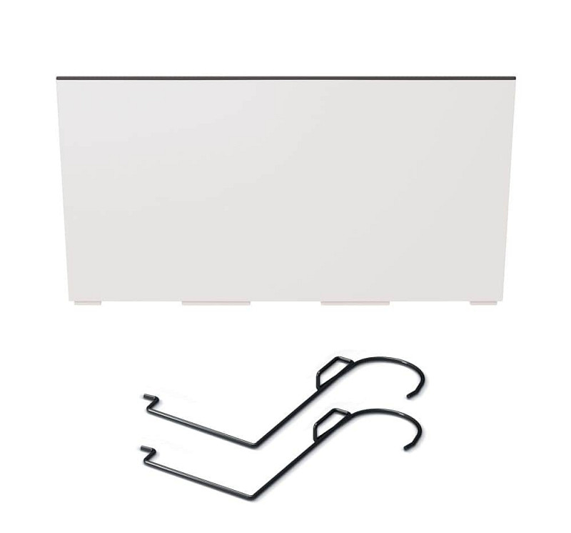 Truhlík URBI CASE W s háky a vkladem bílý 58cm