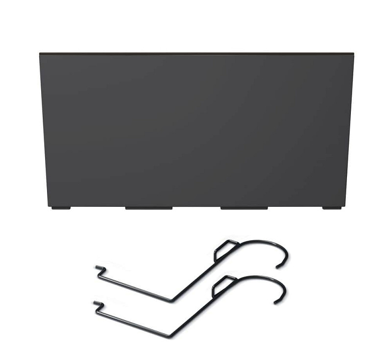 Truhlík URBI CASE W s háky a vkladem antracit 58cm