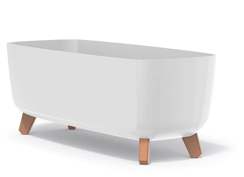 Květináč GRACIA CASE 58cm bílý