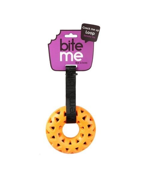 Hračka EBI+ Crack me up - slučka oranžová/čierna 27x14x4,5cm