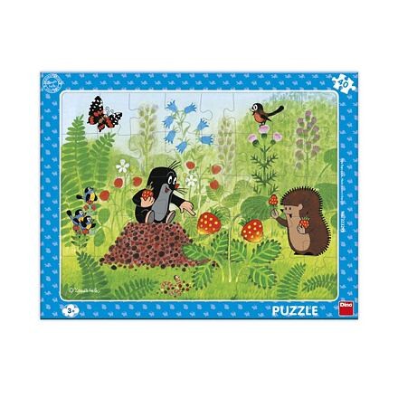 Dino KRTOK A JAHODY 40 doskové Puzzle