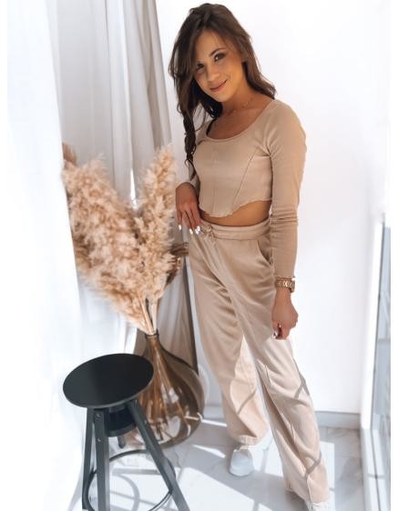 Dámska súprava EMILIO svetlo béžová