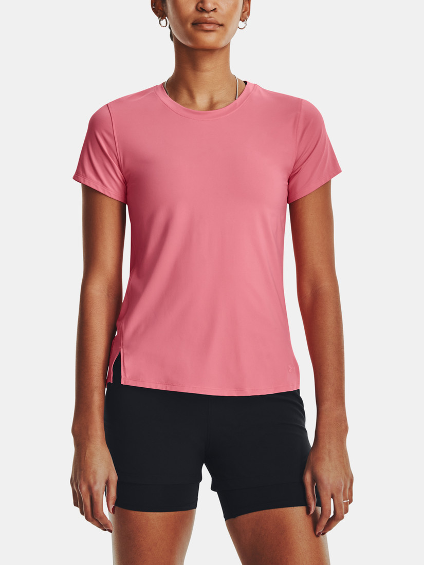 Under Armour T-Shirt UA Iso-Chill Laser Tee-PNK - Women