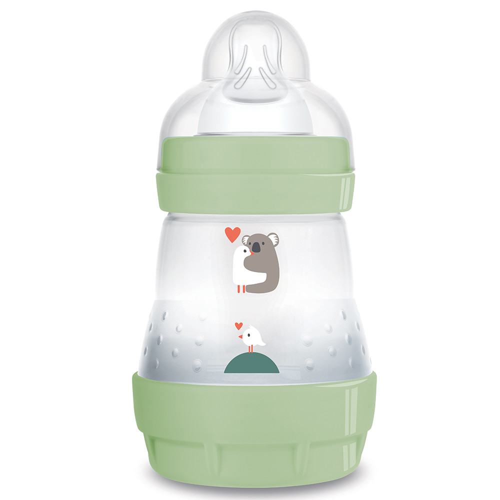 MAM Fľaša Anti-colic 160 ml, zelená