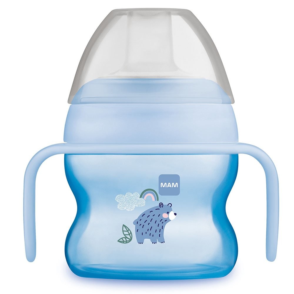 MAM Hrnček Starter cup 150 ml 4m+, modrý