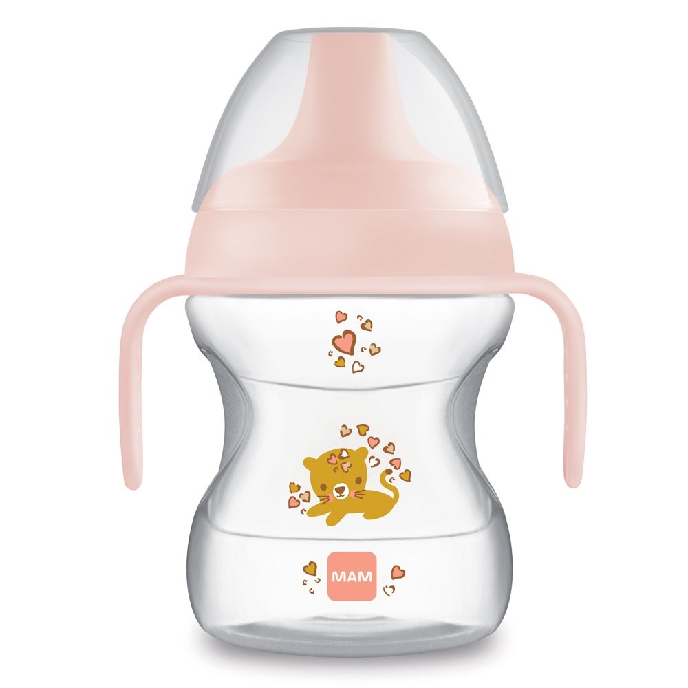 MAM Hrnček Learn to drink cup 190 ml 6m+, dievča