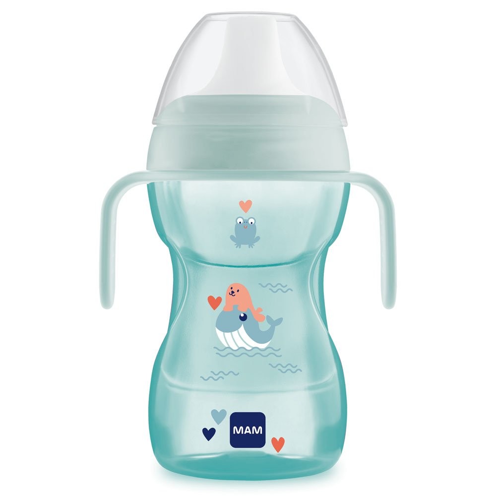 MAM Hrnček Fun to drink cup 270 ml 8m+, chlapec