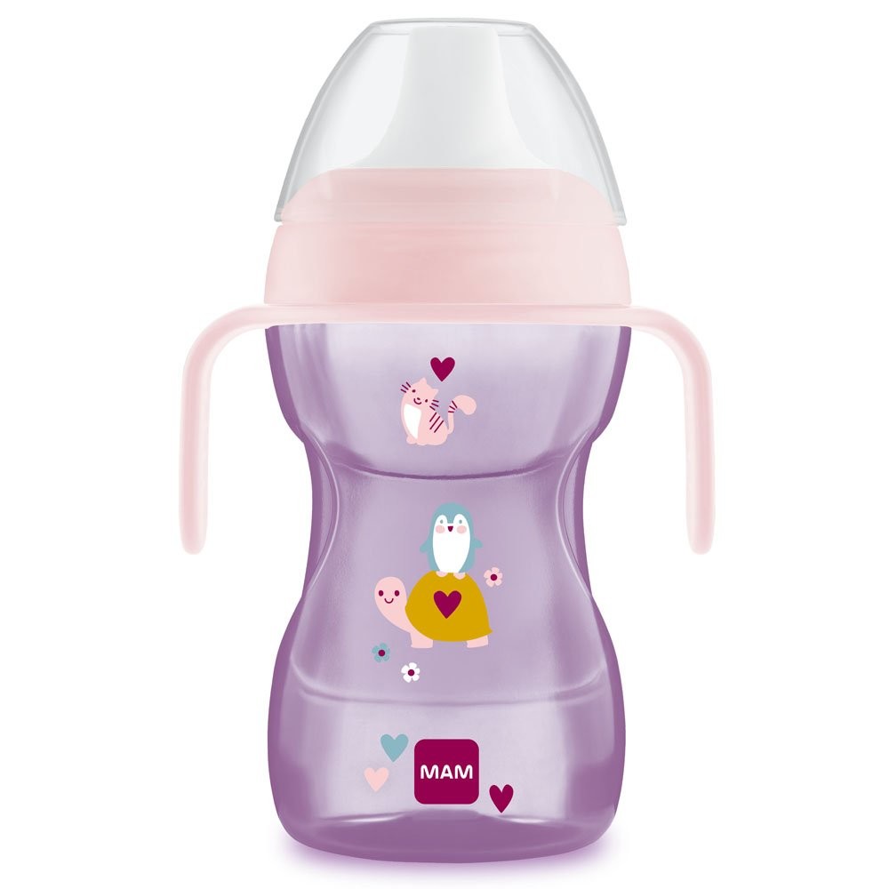 MAM Hrnček Fun to drink cup 270 ml 8m+, dievča