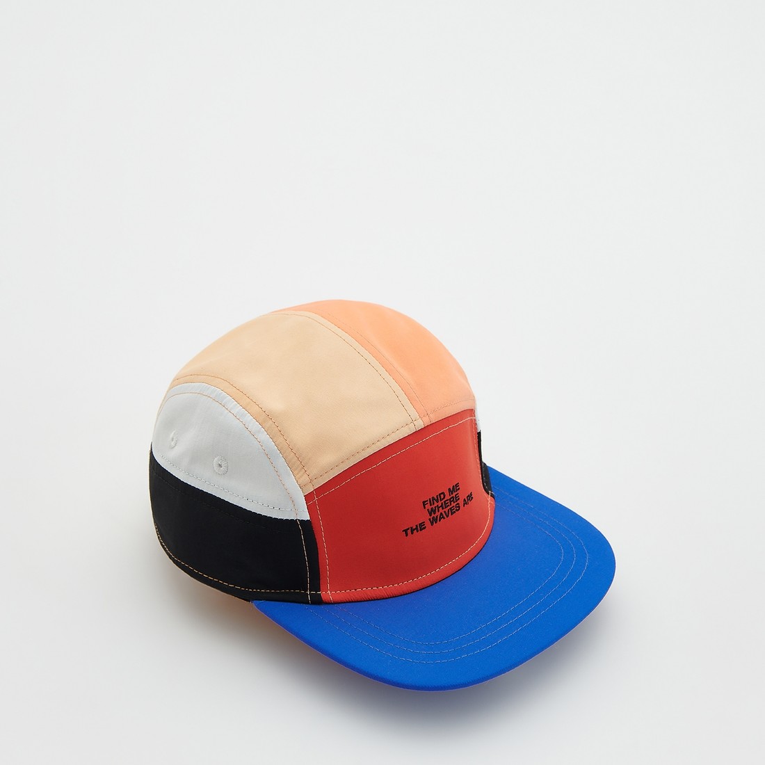 Reserved - Boys` peaked cap - Viacfarebná