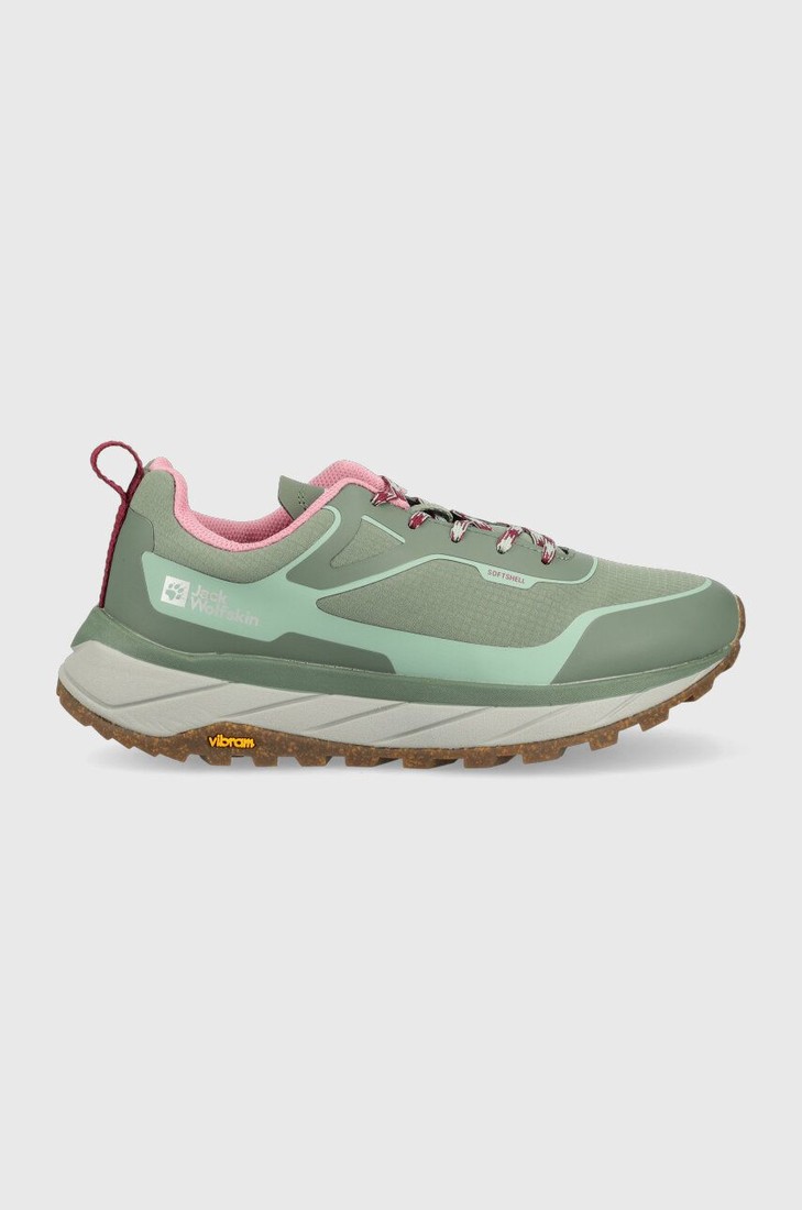 Topánky Jack Wolfskin Terrashelter Low dámske, zelená farba