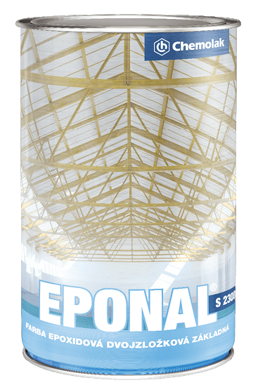 EPONAL S 2300 - Základná matná epoxidová farba 0100 - biela 2,5 L