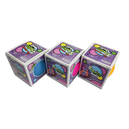 Antistresová loptička meniaca farbu