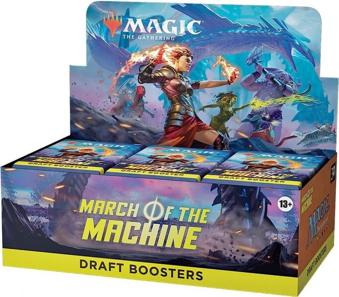 Wizards of the Coast Magic the Gathering March of the Machine Draft Booster Box