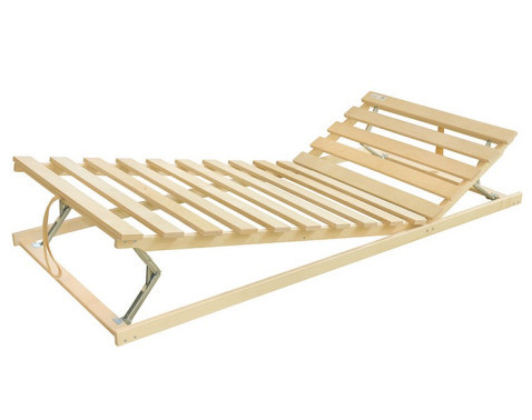 Polohovateľný latkový rošt v ráme Natural HN 90x200, 15 lát%
