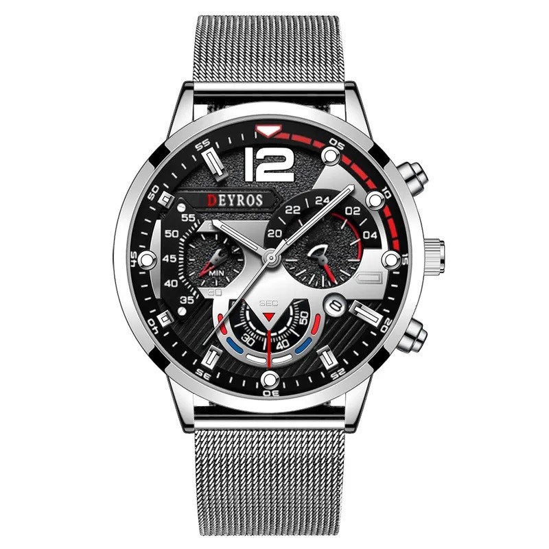 Deyros Hodinky Deyros Elegant KP25946 strieborná