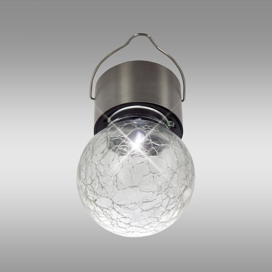 Solárna lampa závesná Joy VO2217 satina