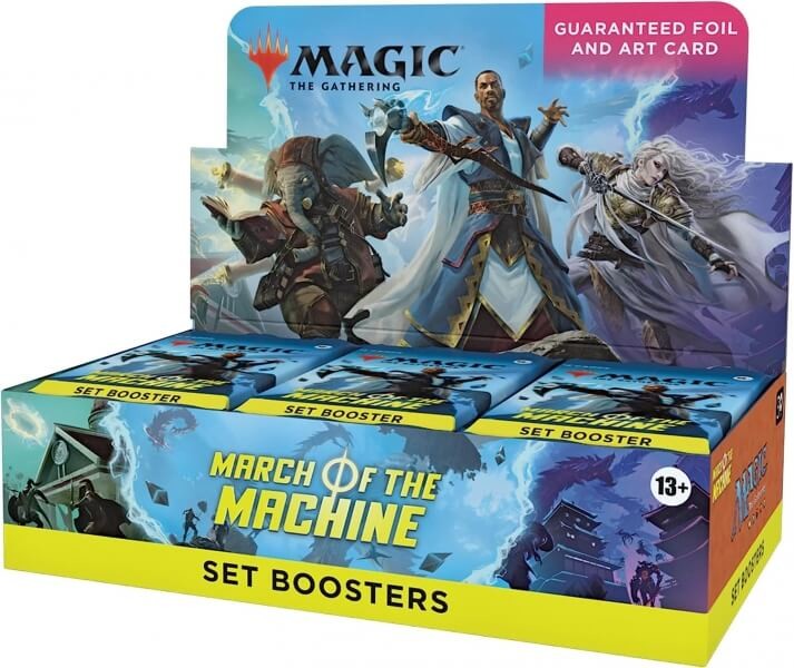 Wizards of the Coast Magic the Gathering March of the Machine Set Booster Box