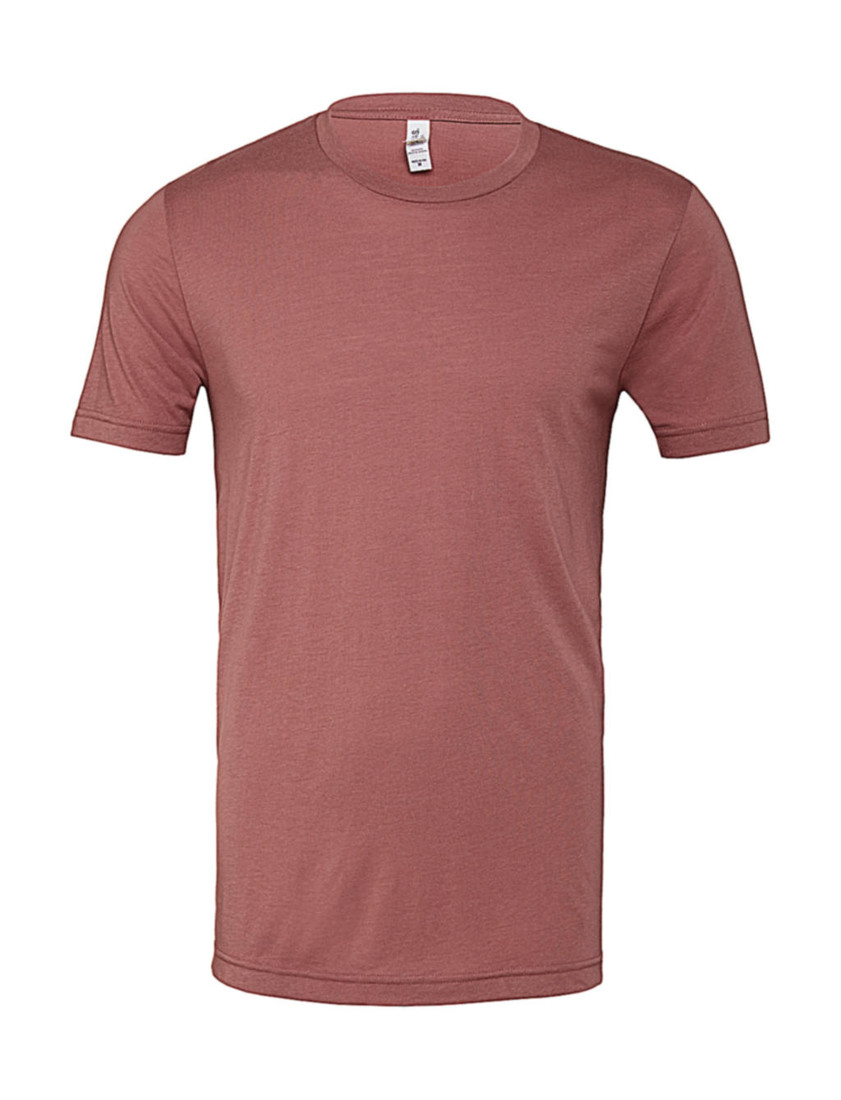 Tričko Bella Triblend Crew Men - svetlo hnedé, L