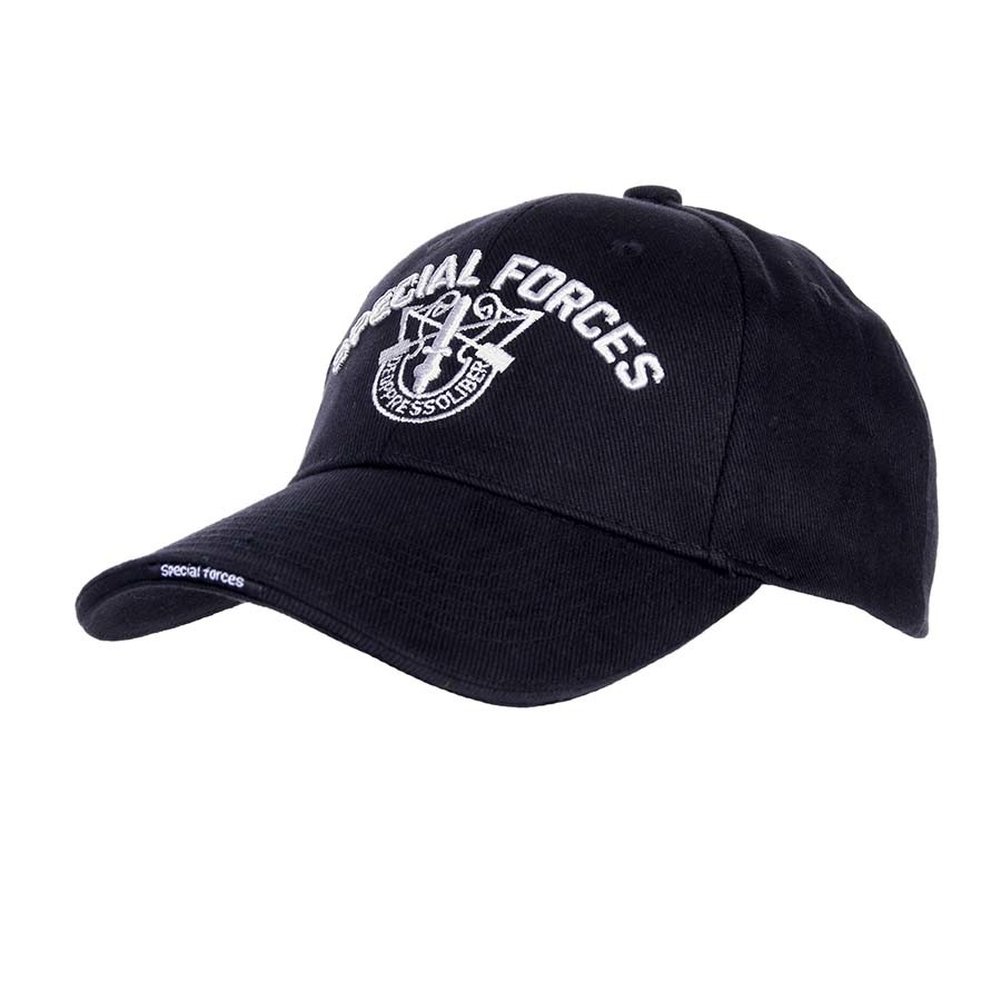 Čiapka Fostex Baseball Special Forces - čierna