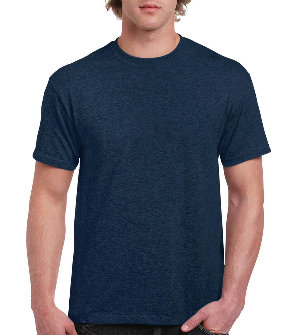 Triko Gildan Ultra - navy-sivé, XXL