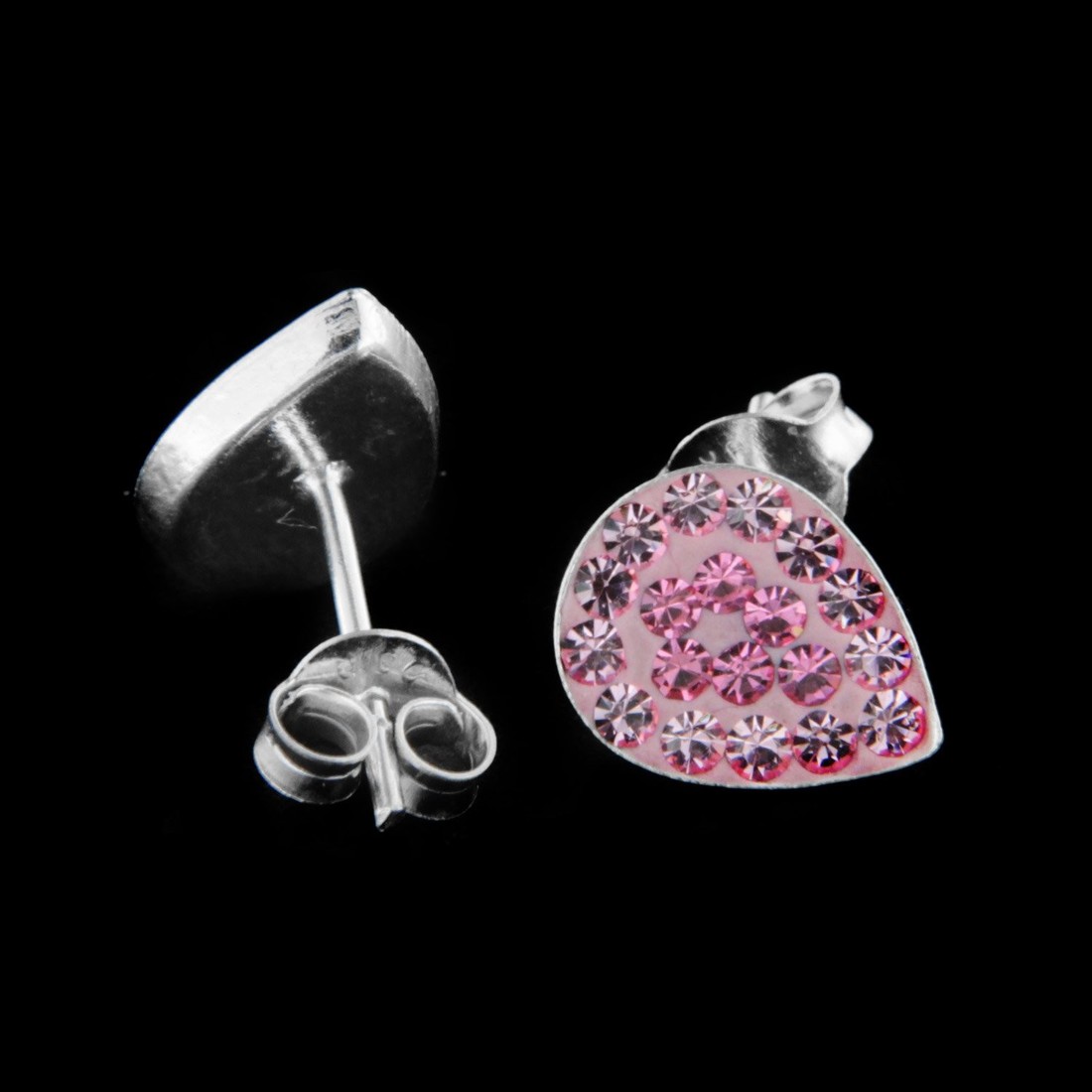 Strieborné náušnice 93767