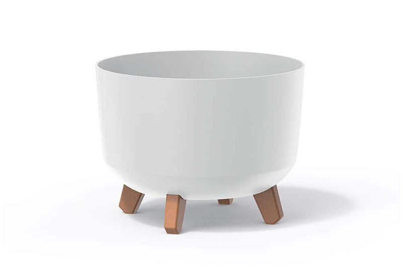 Květináč GRACIA 33,9cm bílý