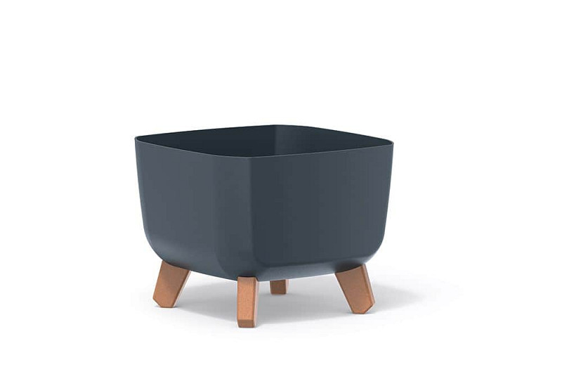 Květináč GRACIA SQUARE 29cm antracit