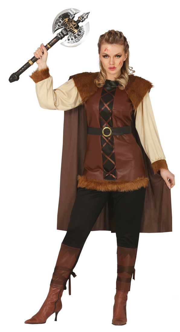 Guirca Kostým - Viking žena Veľkosť - dospelý: L