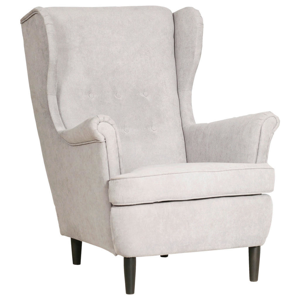 Niels Andersson KRESLO, drevo, textil, kartón, kompozitné drevo, tmavosivá