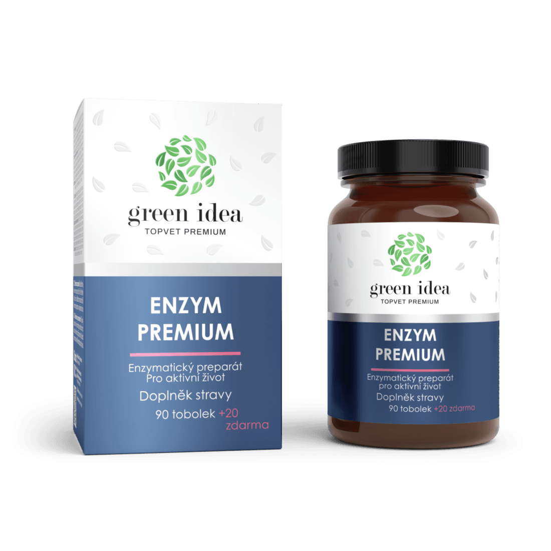 TOPVET Enzým Premium 90+20 zadarmo 110 ks