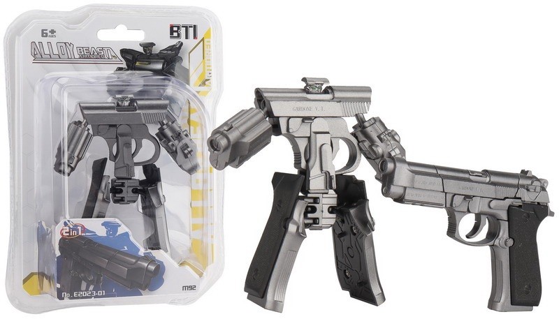 Robot-pištoľ 2v1,11cm
