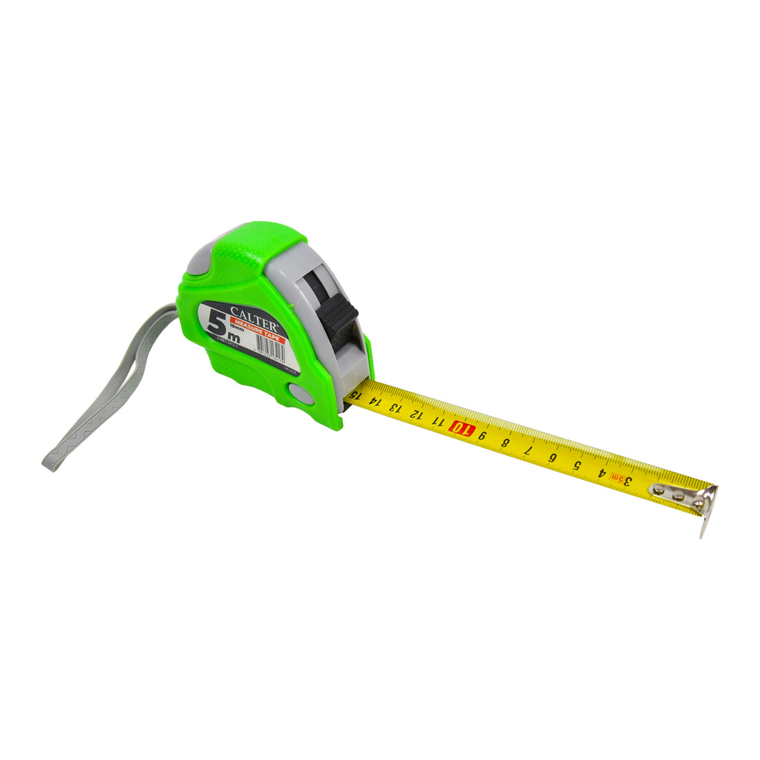 Zvinovací meter Calter 5m x 19 mm - zelený