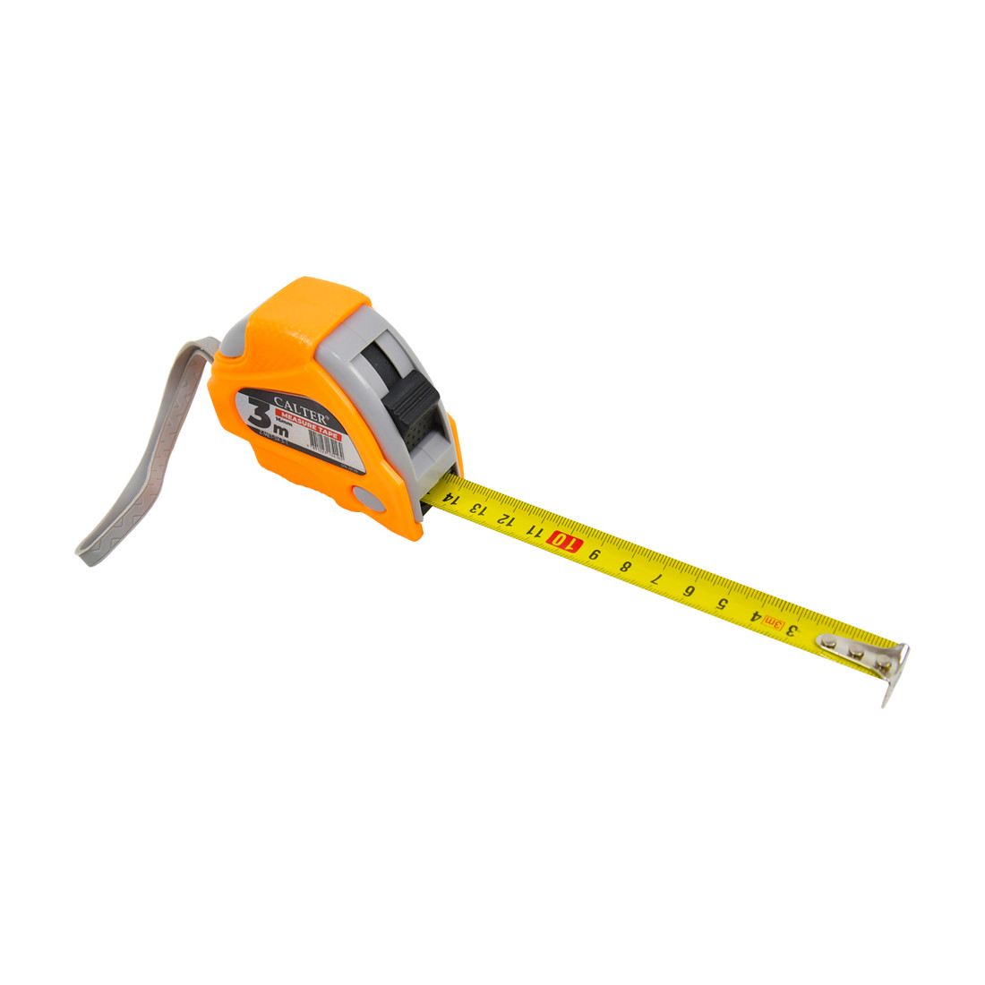 Zvinovací meter Calter 3m x 16 mm - oranžový