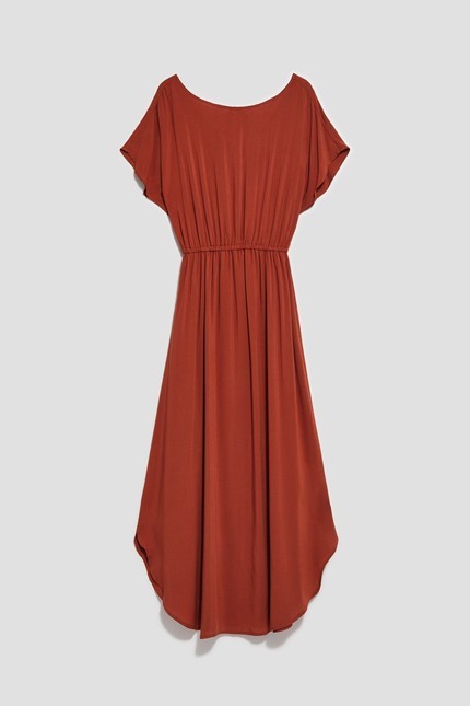 WOMEN'S DRESS L-SU-4010 DBEIGE