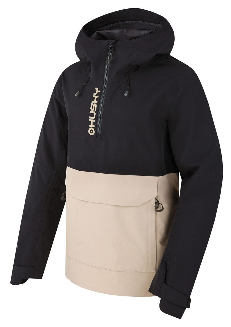 Men's outdoor jacket HUSKY Nabbi M black/beige