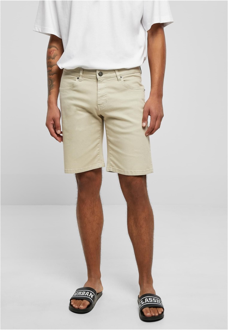 Urban Classics Relaxed Fit Jeans Shorts raw washed - 28